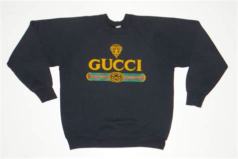 vintage gucci sweatshirt|genuine gucci sweatshirt.